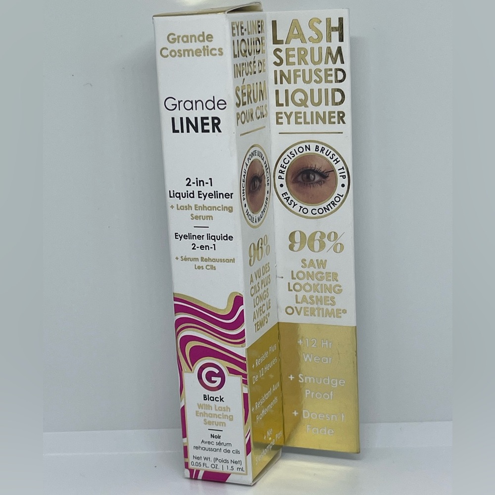 Grande 2-in-1 Liquid Eyeliner 🦋